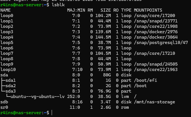 RAID 0 Array